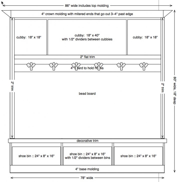 mudroom plans by imeeshu.com