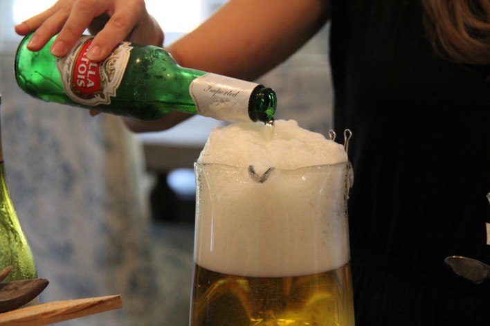 Capital Teas Cream Earl Grey Black tea-infused Stella Artois