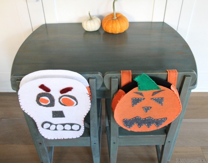 kids' dining table painted in Miss Mustard Seed kitchen scale