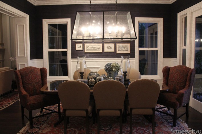 traditional formal dining room newport beach